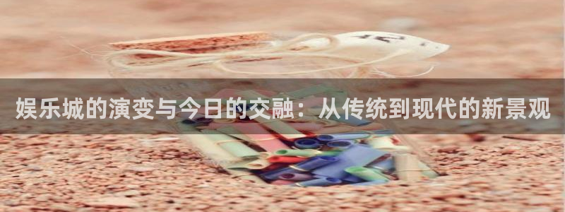 U8国际4平台注册：娱乐城的演变与今日的交融：从传统到现代的新景观